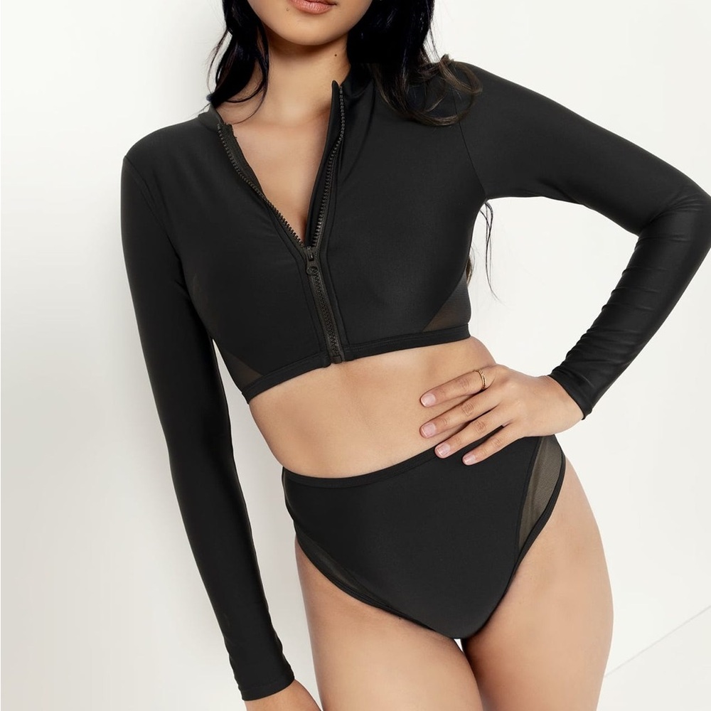 Black Milk Hot Mesh Reef Top